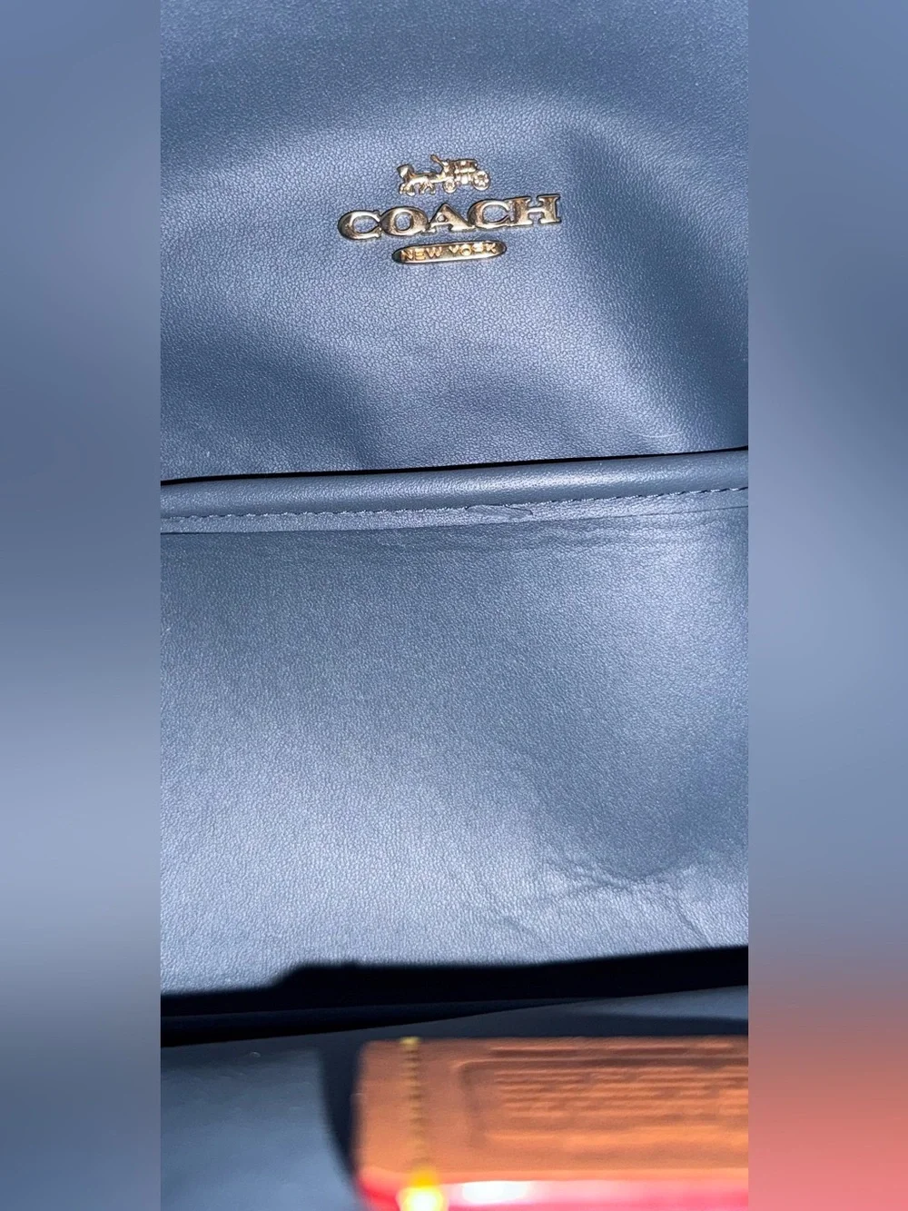 Coach CDB98 Hadley Convertible Crossbody Bag in Signature Denim - Picture 14 of 15